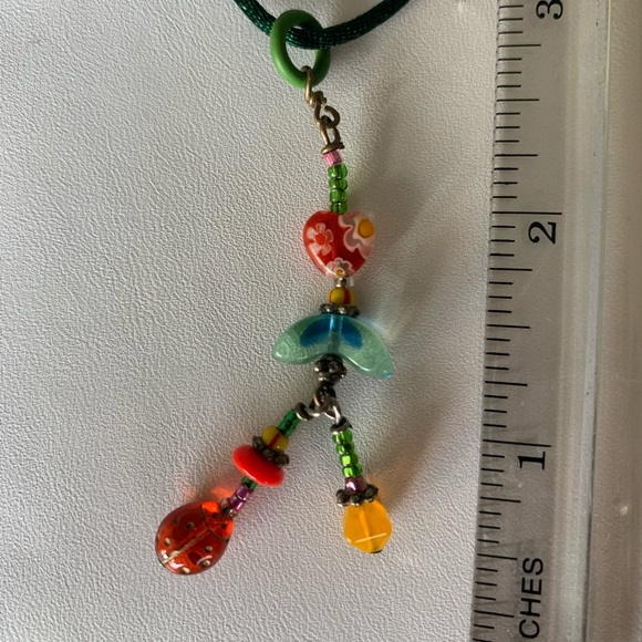 Necklace lady bug heart - Picture 7 of 10